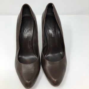 Aldo brown pumps